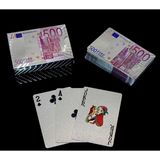İlk El Grup Euro Tasarımlı Gümüş Iskambil Oyun Kartı ALK2812 - standart