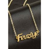 İlk El Grup Fevziye İsimli Kolye (Kişiye Özel)
