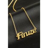 İlk El Grup Firuze İsimli Kolye (Kişiye Özel)