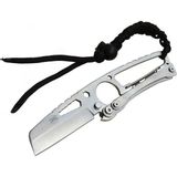 İlk El Grup Gear Hit Cutter TX01 Outdoor Kamp Bıçağı Metal 19 cm - Ipli Sap, Kılıflı - Renkli