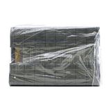İlk El Grup Gri Dikdörtgen 40X30CM - Y:60CM Bambu Ahşap Kirli Çamaşır Sepeti Seyyar Kapaklı Kumaş Çantal - 40 x 30 cm - Renkli