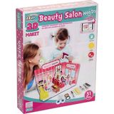 İlk El Grup Güzellik Salonu Maket 3 Boyutlu Puzzle - Renkli