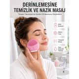 İlk El Grup Hassas Ciltlere Özel Titreşimli Yüz Temizleme ve Masaj Aleti - Renkli