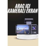 İlk El Grup Ieg 1080P Sürüş Kaydedici 2 Inç Araç Araba Ön Iç Arka Dvr IPS Ekran
