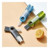 İlk El Grup Ieg™ 3 Fonksiyonlu Pratik Şişe Temizleme Fırçası Mutfak Banyo Araç Için Çok Amaçlı Fır - 001-Renkli