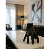 İlk El Grup ieg™ 3D Siyah El Heykeli 17x16 cm Raf ve Masa Üstü Dekor