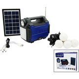 İlk El Grup Ieg™ 3ın1 - Solar 2in1 Sabit El Feneri - Radyo - Mp3 Bluetooth - Usb/ Tf Port - 4 Parça Ampul - 0 - Siyah