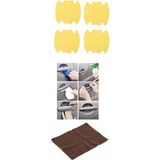 İlk El Grup Ieg™ 5li Set Araba Kapı Kolu Koruyucu Çizilme Önleyici Şeffaf Sticker Film Koruma Seti