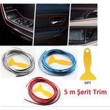 İlk El Grup Ieg™ Araba Dekorasyon 5 Metre Şerit Trim