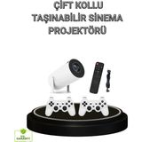 İlk El Grup Ieg™ Bluetooth 5.0 ve Wi-Fi 6 Akıllı 4K Projeksiyon