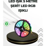 İlk El Grup Ieg™ Dekoratif Kumandalı Şerit LED 5 Metre - 1 m - Renkli