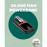 İlk El Grup Ieg™ Dijital Ekranlı 20.000 Mah Powerbank | 22.5W Hızlı Şarj + Çoklu Bağlantı Seçeneği - Renkli