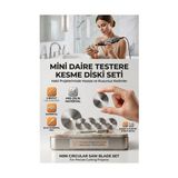 İlk El Grup Ieg™ Hobi Makine Uyumlu Hss Mini Testere Disk Seti 6 Parça - Ahşap Metal Kesici Gravür Ucu 7231