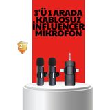 İlk El Grup Ieg™ Kablosuz Mikrofon - Telefon ve Bilgisayar Uyumlu