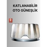 İlk El Grup Ieg™ Katlanabilir Araba Güneşliği – Uv Işınlarına Karşı Maksimum Koruma - 1 - Renkli