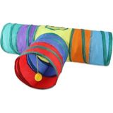 İlk El Grup Ieg™ Kedi Oyun Tüneli T Şeklinde - 1 - Renkli