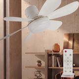 İlk El Grup Ieg™ LED Tavan Vantilatörü - Avize - 52 cm - Zaman Ayarlı - Uzatma Duy Aparatlı - Renkli - standart