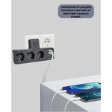 İlk El Grup Ieg™ Masa Üstü Çoklu Priz USB ve Type-C Çıkışlı Güç Dağıtıcı - Renkli - 1