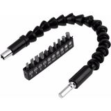 İlk El Grup Ieg™ Matkap Ucu - Bükülebilir Oynar Vidalama Bits Uzatma Aparatı 30CM - Komple Set - Standart - Çok Renkli