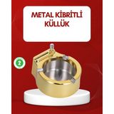 İlk El Grup Ieg™ Metal Küllük Gizli Ateşleme Sistemli Şık Tasarım - Renkli - standart