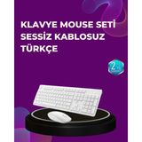 İlk El Grup Ieg™ Ofis ve Ev Kullanımı Için Kablosuz Klavye Fare Seti - Ergonomik ve Pratik