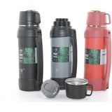 İlk El Grup Ieg™ Paslanmaz Çelik Çift Katmanlı Termos 1.2 Lt Model 1
