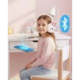 İlk El Grup ieg™ Peluş Tavşan Kulaklı Bluetooth Kulaklık Kablosuz Müzik ve TF Kart Destekli