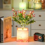 İlk El Grup Ieg™ Pembe Saksılı LED Yapay Çiçek - 1 lt - Renkli
