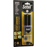 İlk El Grup Ieg™ Selsil Epoxy Syrınge Adhesive Şırınga Epoksi Yapıştırıcı 28GR. Alüminyum - Cam - Porse