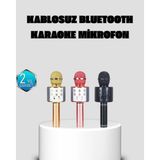 İlk El Grup Ieg® Taşınabilir Karaoke Mikrofon – Bluetooth, USB ve Aux Girişli - Renkli
