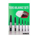 İlk El Grup Ieg™ Ters Kılavuz 6 Lı Set Saf Çelik Kırık Civata Vida Sökücü Kırılmış Vida Civata Sö - 1