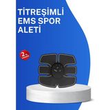 İlk El Grup Ieg® Titreşimli Ems Spor Aleti Karın Kol ve Bacak Kas Yapma Cihazı 2025 Model - Renkli