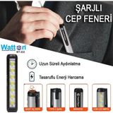 İlk El Grup Ieg™ Type-C Girişli Miknatisli Şarjlı Cep Feneri WT-333 - 0,5