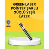 İlk El Grup ieg™ Uzun Mesafe Görünürlüklü Yeşil Lazer Pointer Şarjlı