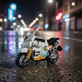 İlk El Grup LZ-8624 motorsiklet 120 Parça Block Oyuncak Mini Poşet - Renkli