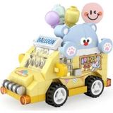 İlk El Grup LZ-8639 Loz Balon Arabası 160 Parça Block Oyuncak-Mini Poşet