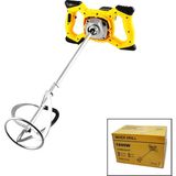 İlk El Grup Mıxer Drıll ZY-120 Harç - Boya Karıştırıcı Mikser Matkap 120MM - 1800W (4887) - Renkli
