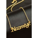 İlk El Grup Nazmiye İsimli Kolye (Kişiye Özel)