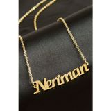 İlk El Grup Neriman İsimli Kolye (Kişiye Özel)