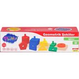 İlk El Grup ONY-305 Ahşap Geometrik Şekiller -Onyıl Oyuncak - 1 - Renkli