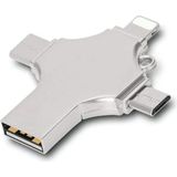 İlk El Grup Otg 4in1 Cep Telefonu Çok Fonksiyonlu USB Flash Bellek 64 GB Type-C, Micro Sd ve Kart Okuyucu