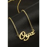 İlk El Grup Oya İsimli Kolye (Kişiye Özel)