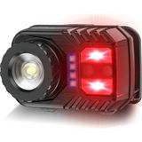 İlk El Grup PS-571 Sensör Xpg Cob LED USB Şarj Edilebilir Lityum Pilli Zoomlu Kafa Lambası - Renkli