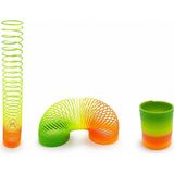 İlk El Grup Rainbow Gökkuşağı Stres Yayı - Kutulu Orta Boy Plastik Slinky Oyuncak ALK4005 - 1