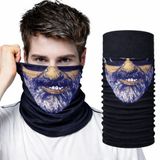 İlk El Grup Sakallı Yüz Desenli Baf Buff – Çok Amaçlı Boyunluk &Amp;Amp; Maske 1 No