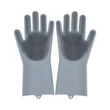 İlk El Grup Sihirli Isıya Dayanıklı Silikon Çok Amaçlı Bulaşık Eldiven Fırçası Magic Gloves