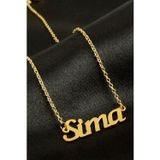 İlk El Grup Sima İsimli Kolye (Kişiye Özel)