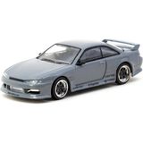 İlk El Grup Tarmac Works 1/64 Vertex Silvia (S 14) Grey - 10 cm