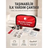 İlk El Grup Taşınabilir Ilk Yardım Seti Araç Ev Ofis Için Pratik Çözüm - 1 - Renkli