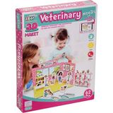 İlk El Grup Veteriner Maket 3 Boyutlu Puzzle - Renkli